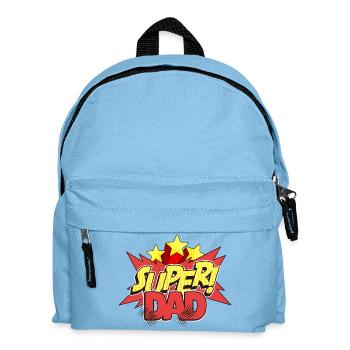 Super Dad Popart Best Dad Best Dad - Kids' Backpack - light blue - Front