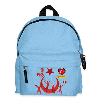 Turkiyelove - Kids' Backpack - light blue - Front