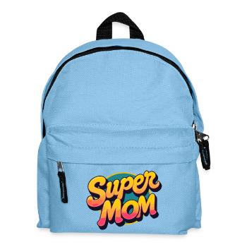 Super Mom - Kids' Backpack - light blue - Front