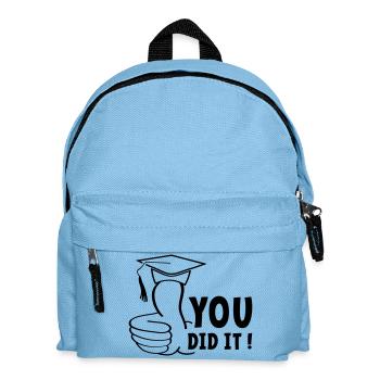 Soit vous avez réussi, soit vous l’avez réussi, le diplôme. - Sac à dos Enfant - bleu clair - Devant
