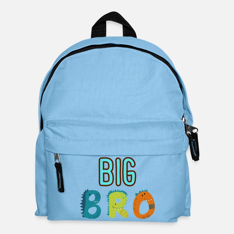 Großer Bruder - Big Bro - Kinder Rucksack - Hellblau
