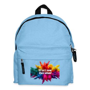 Si ce n’est pas maintenant, quand ? - Sac à dos Enfant - bleu clair - Devant