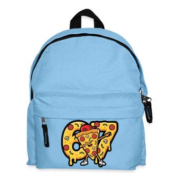 Pizza Dabbing 67 Slice Hugger - Kinder Rucksack - Hellblau - Vorne