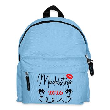 Girls' Trip 2026 Girls' Trip Girls' Tour Girls' Trip - Kids' Backpack - light blue - Front