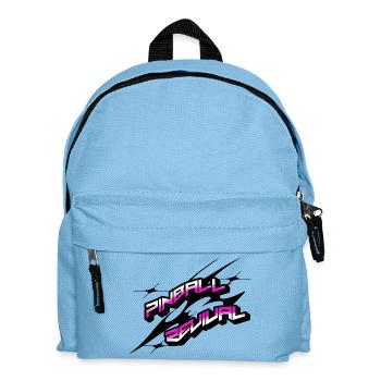 Renaissance du flipper Neon Rétro - Sac à dos Enfant - bleu clair - Devant