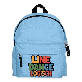 Logique de la danse en ligne - Sac à dos Enfant - bleu clair - Devant