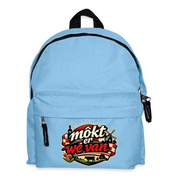 Must be there, Brabant logo - Kids' Backpack - light blue - Front