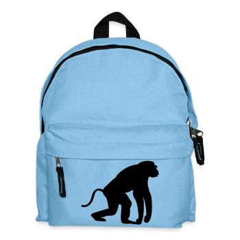 Singe - Sac à dos Enfant - bleu clair - Devant