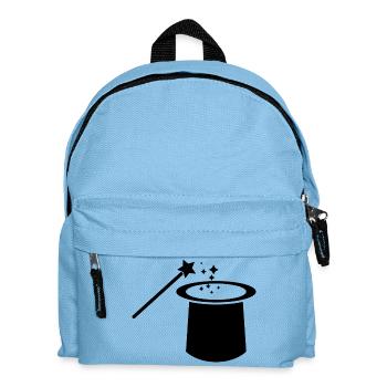 Magic hat - Kids' Backpack - light blue - Front