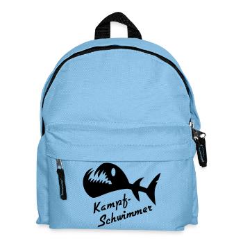 Bataille Poisson Fantasma 2 - Sac à dos Enfant - bleu clair - Devant
