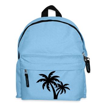 Symbole du palmier - Sac à dos Enfant - bleu clair - Devant