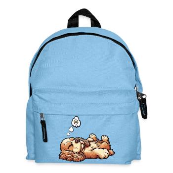 Cocker Spaniel Cockerhund Cocker Spaniel Besitzer - Kinder Rucksack - Hellblau - Vorne