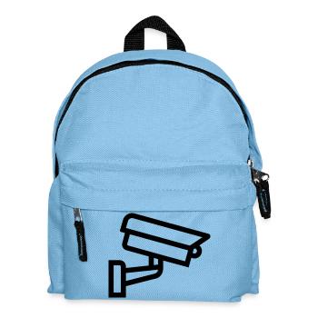Camera - Kids' Backpack - light blue - Front