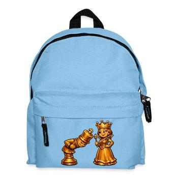 Chess - Kids' Backpack - light blue - Front