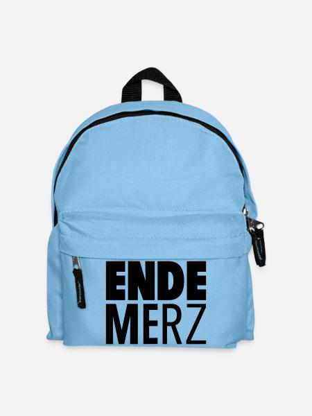 Ende Merz_v2 - Kinder Rucksack - Hellblau