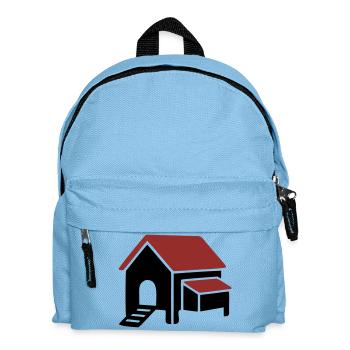 Icône de la ferme de poulaillers - Sac à dos Enfant - bleu clair - Devant
