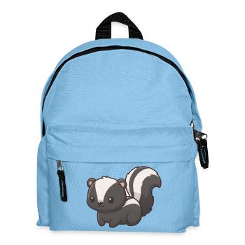 Stinktier - Kinder Rucksack - Hellblau - Vorne