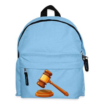 Richter am Gavel Court - Kinder Rucksack - Hellblau - Vorne