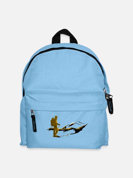 Wanderung - Kinder Rucksack - Hellblau