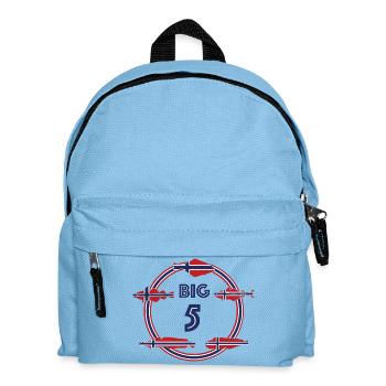 Norwegian Big 5 - Kinder Rucksack - Hellblau - Vorne