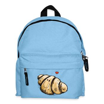 I love croissants - Kids' Backpack - light blue - Front