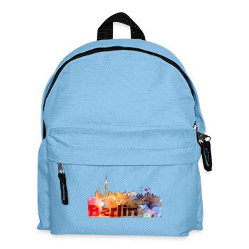 Berlin - Kids' Backpack - light blue - Front
