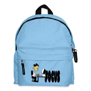 Office workaholic - Kids' Backpack - light blue - Front