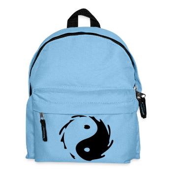 Yin-Yang Splash - Kids' Backpack - light blue - Front