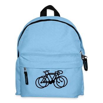 Bikes - Kids' Backpack - light blue - Front
