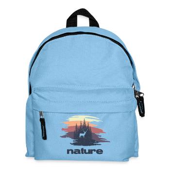 Nature - Kinder Rucksack - Hellblau - Vorne