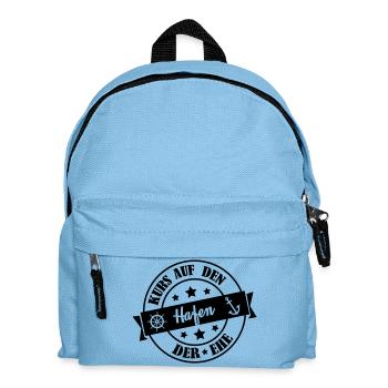 hafen_der_ehe_001 - Kinder Rucksack - Hellblau - Vorne