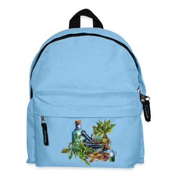 Conception fantastique des ustensiles de sorcière à herbes - Sac à dos Enfant - bleu clair - Devant