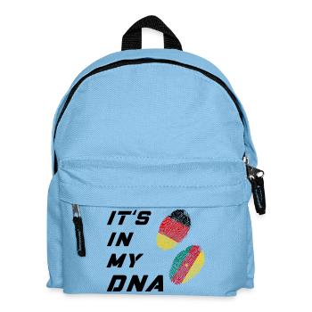 In meiner DNA Deutschland und Kamerun - Kinder Rucksack - Hellblau - Vorne