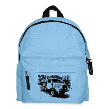 IFA Horch Camion Benne basculante - Sac à dos Enfant - bleu clair - Devant