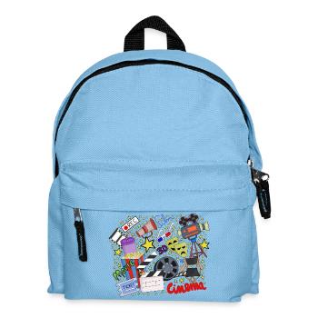 Movie Universe for Cinephiles - Kids' Backpack - light blue - Front