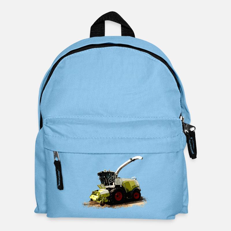 Claas Jaguar 930 Mähdrescher - Kinder Rucksack - Hellblau