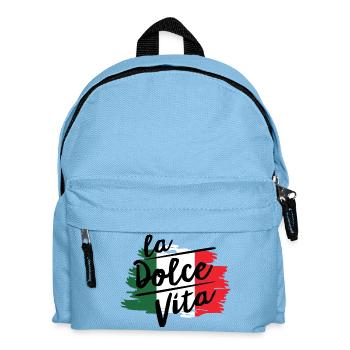 La dolce Vita Bella Italia - Kids' Backpack - light blue - Front