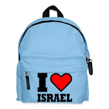 I love israel - Sac à dos Enfant - bleu clair - Devant