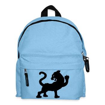 Figure d’ombre de tigre - Sac à dos Enfant - bleu clair - Devant