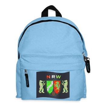 NRW for teams, groups and clubs, polygons - Kids' Backpack - light blue - Front