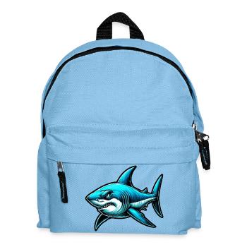 Hai - Kinder Rucksack - Hellblau - Vorne
