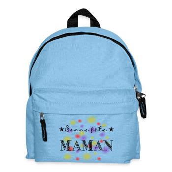 ALLES GUTE ZUM GEBURTSTAG. SCHÖNEN MUTTERTAG. MAMA - Kinder Rucksack - Hellblau - Vorne