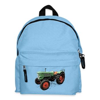Traktor Favorit 1 - Kinder Rucksack - Hellblau - Vorne