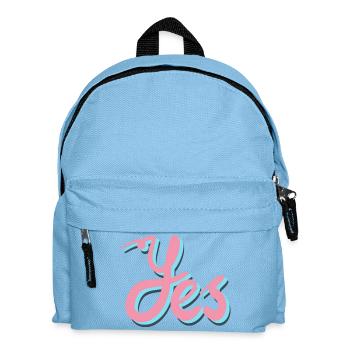 Yes women's fashion that empowers you - Kids' Backpack - light blue - Front