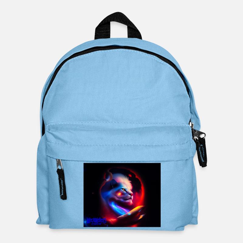 Lion Univers - Kids' Backpack - light blue