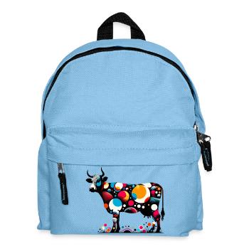 Vache - Sac à dos Enfant - bleu clair - Devant