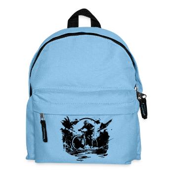 Mountainbiken - Kinder Rucksack - Hellblau - Vorne