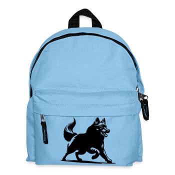 Schipperke - Kinder Rucksack - Hellblau - Vorne