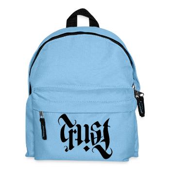 TRUST-FAITH AMBIGRAM celtic - Kinder Rucksack - Hellblau - Vorne