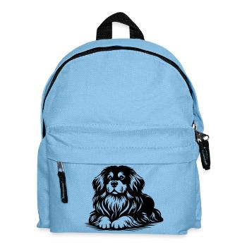 Tibetan Spaniel - Kids' Backpack - light blue - Front